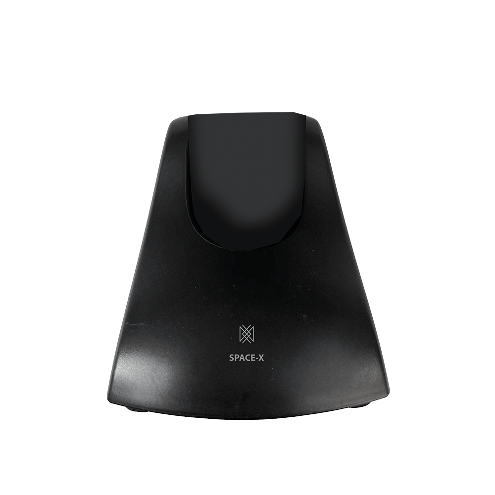 Ragnar MAQUINA DE CORTE SPACE-X Suporte de carregador para dispositivos móveis preto com inscrição SPACE-X