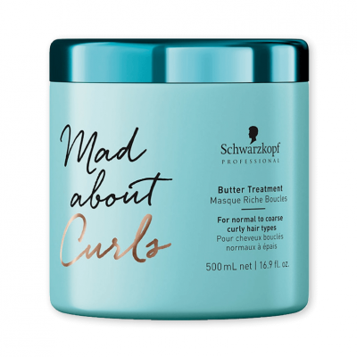 Máscara de tratamento capilar Schwarzkopf Mad About Curls azul