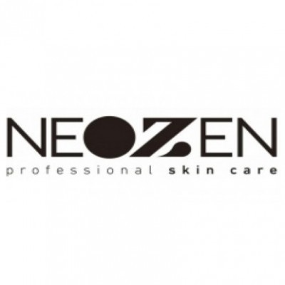 Logótipo NEOZEN professional skin care preto sobre fundo branco