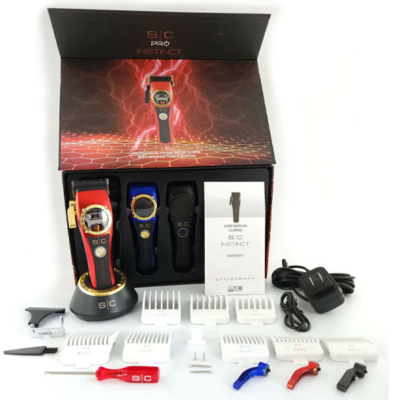 Conjunto máquina de cortar cabelo S1C Pro Instinct com acessórios vários