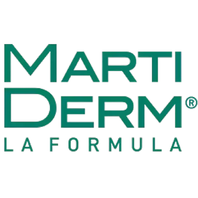 Logótipo Marti Derm com texto LA FORMULA
