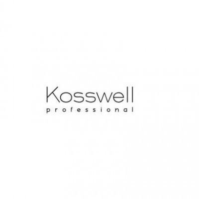 Logótipo da marca Kosswell professional em fundo branco