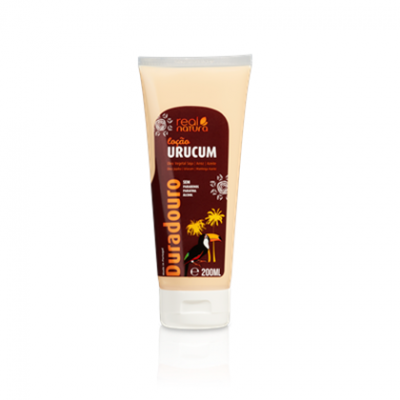 tubo de creme corporal Real Natural Urucum 200 ml
