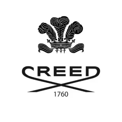 Logótipo preto da CREED com coroa e texto 1760 em fundo branco
