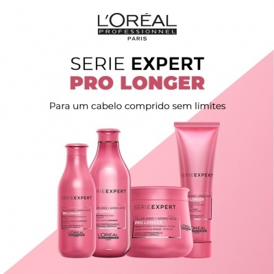 Produtos L'Oréal Série Expert Pro Longer rosa