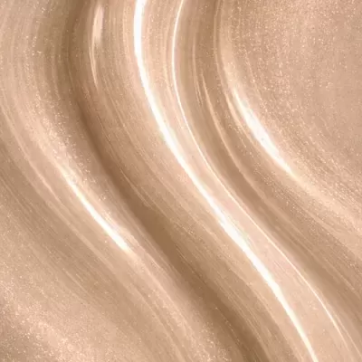 Textura líquida dourada com brilho cintilante e padrão ondulado
