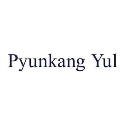 Texto Pyunkang Yul em fundo branco
