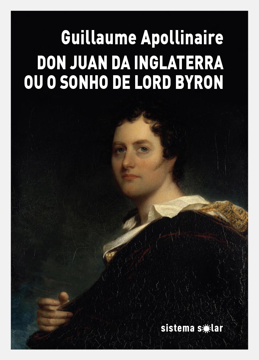 Don Juan da Inglaterra ou O Sonho de Lord Byron Capa de livro com retrato clássico e texto do título e autor