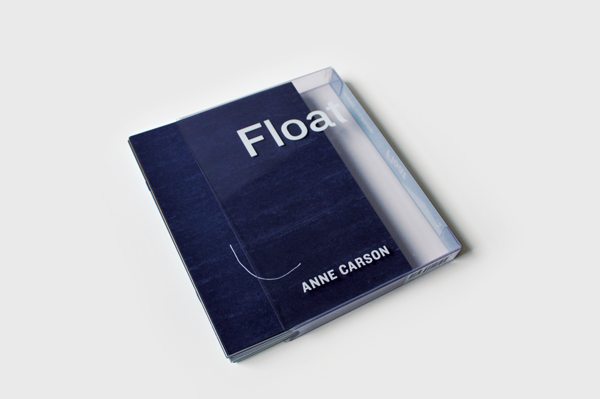 Float Livro azul escuro com capa protetora transparente