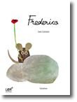 Frederico Capa do livro infantil 'Frederico' com ilustração de rato e flor vermelha