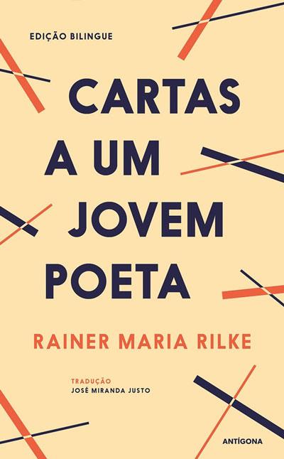 Cartas A Um Jovem Poeta Capa do livro 'Cartas a um Jovem Poeta' de Rainer Maria Rilke, edição bilingue