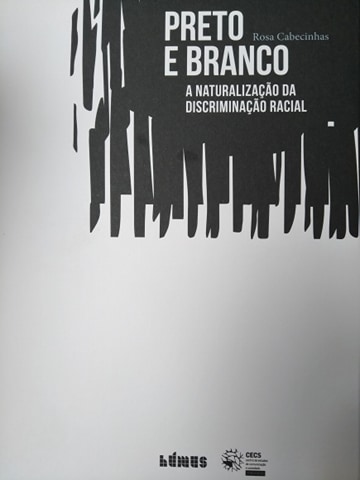 Preto e Branco Capa de livro Preto e Branco com texto e elementos gráficos pretos sobre fundo branco