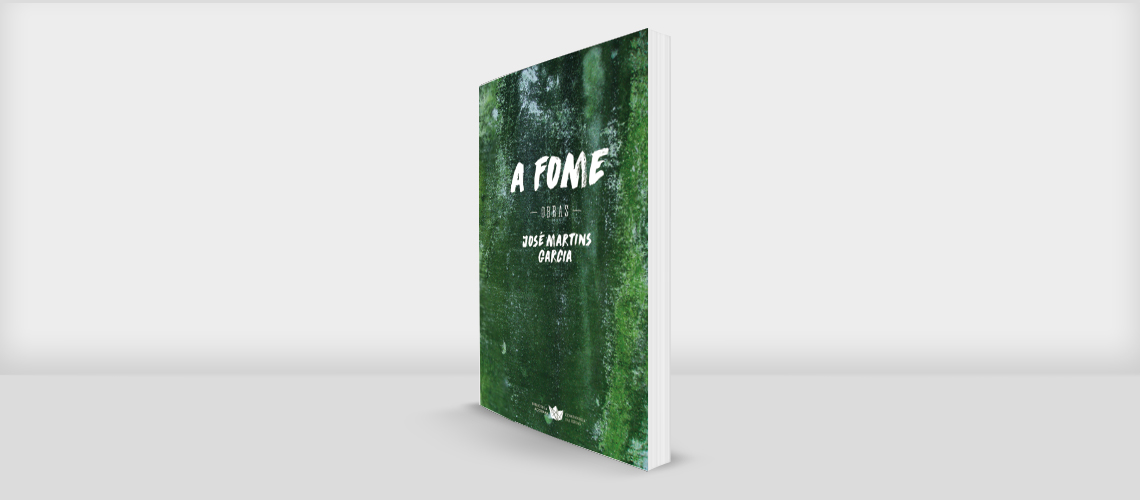 A Fome Livro com capa verde e título A FERME em branco