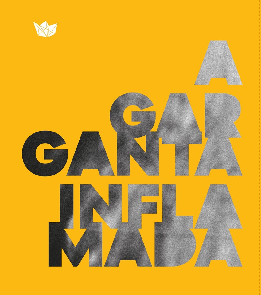 A Garganta Inflamada Imagem com texto 'A GARGANTA INFLAMADA' em fundo amarelo