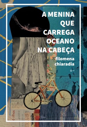 A menina que carrega oceano na cabeça Capa do livro A MENINA QUE CARREGA OCEANO NA CABEÇA com ilustrações variadas