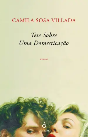 Tese sobre Uma Domesticação Camila Sosa Villada Capa de livro com título e fotografia de duas pessoas