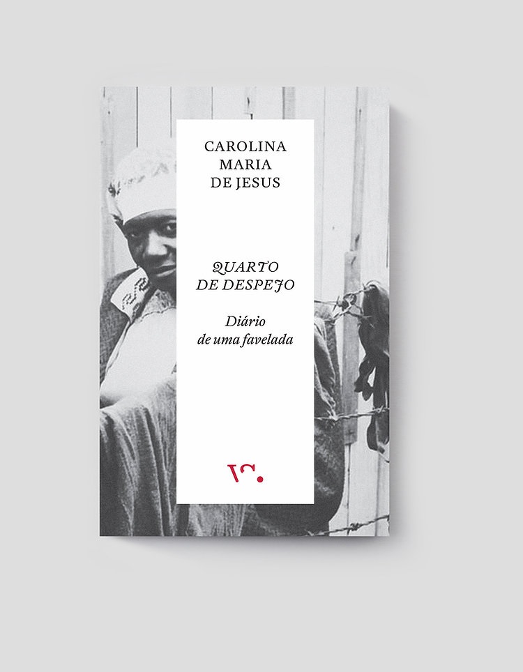Quarto de Despejo Capa do livro Quarto de Despejo de Carolina Maria de Jesus com foto em preto e branco
