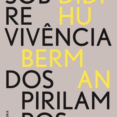 Texto preto e amarelo sobre fundo cinzento com palavras em português.