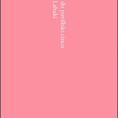 Capa de livro rosa com título e autor em branco