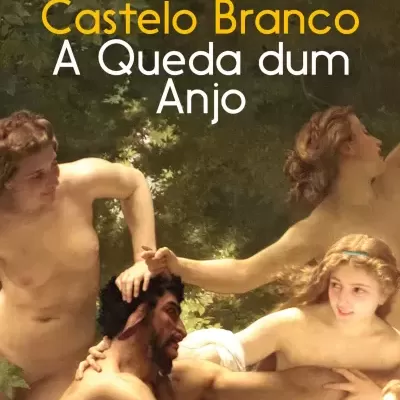 Capa de livro com pintura clássica e texto do título e autor