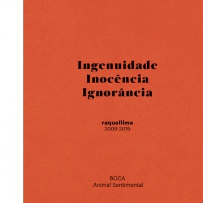Capa de livro laranja com texto em preto