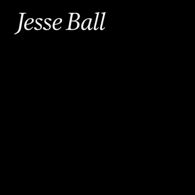 Capa preta do livro 'Censo' de Jesse Ball com texto branco