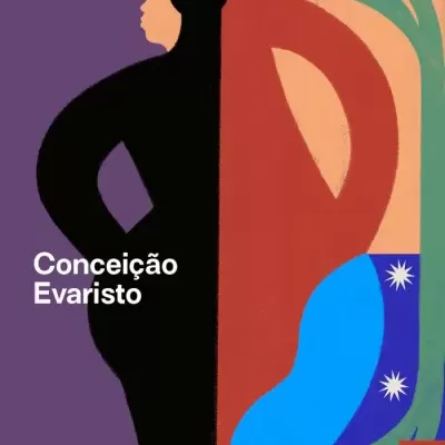 Capa de livro com ilustração abstrata em várias cores, texto com nomes de autores e selo de editora.