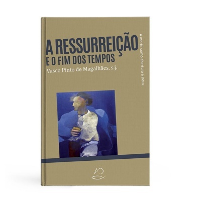 Capa de livro castanha com título e imagem abstrata