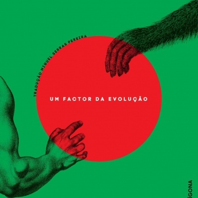 Capa do livro O Apoio Mútuo com mãos tocando círculo vermelho sobre fundo verde.