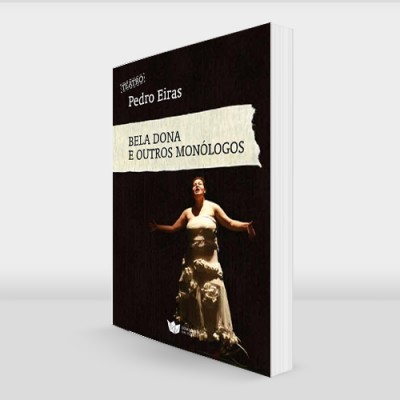 Capa de livro com fotografia monocromática e textos em caixa alta