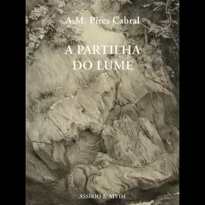 Capa de livro com título A PARTILHA DO LUME e nome do autor A.M. Pires Cabral