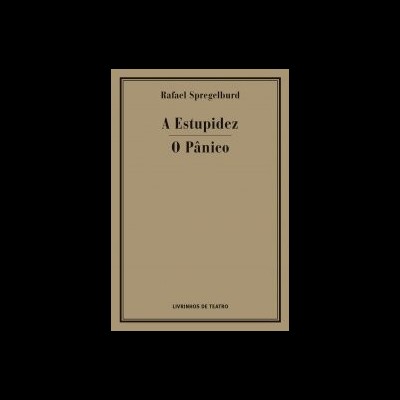 Capa de livro castanha clara com texto em preto