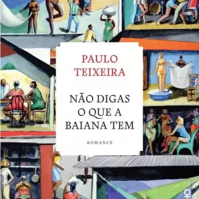 Capa de livro com ilustração colorida e texto central