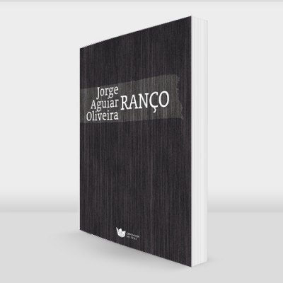 Livro com capa preta e título BRANCO