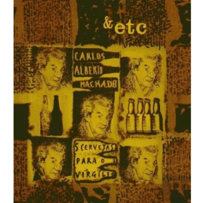 Imagem com texto e ilustrações em tons castanhos e amarelos