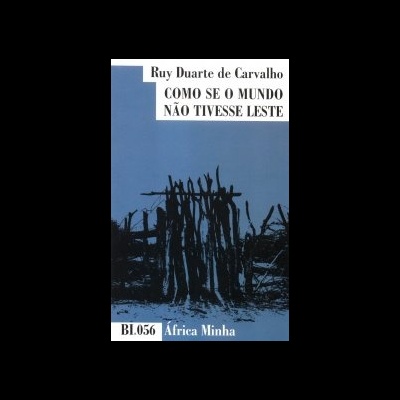 Capa de livro azul claro com título e imagem rústica em preto e branco