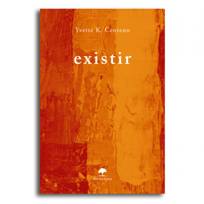 Capa de livro laranja e vermelha com título 