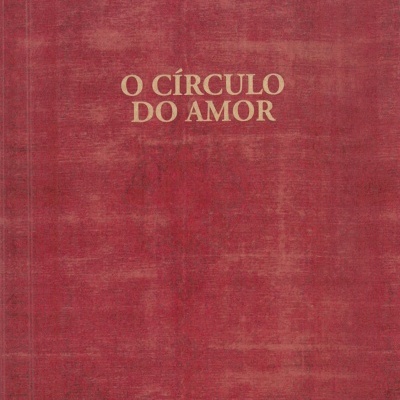Capa de livro vermelha com texto dourado e desenho de unicórnio