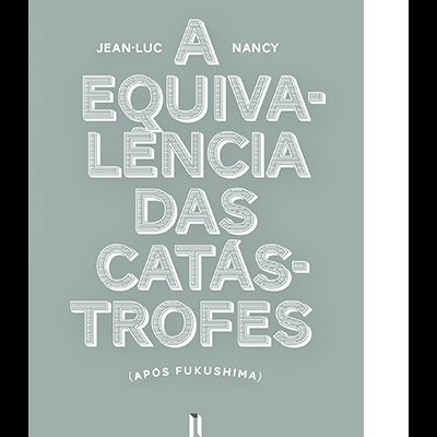 Capa de livro cinza claro com texto branco em relevo