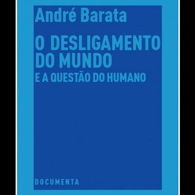 Capa azul de livro com texto em azul escuro