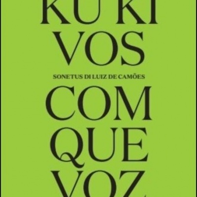 Capa de livro verde com texto negro e título em maiúsculas