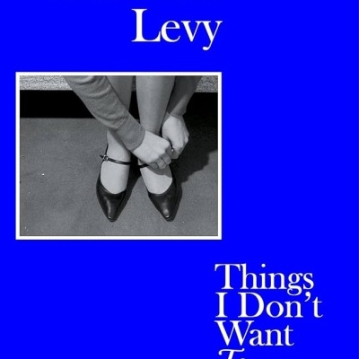 Capa de livro azul com título e imagem a preto e branco de pernas femininas com sapatilhas pretas