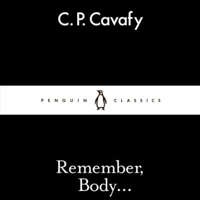 Capa preta de livro com texto branco, logótipo de pinguim e título