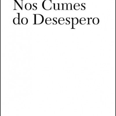 Capa de livro branco com texto em azul e preto