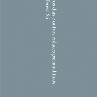 Capa de livro cinzenta com título e autor em letras brancas