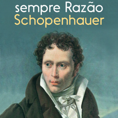 Capa de livro com título e retrato de homem vestido formal