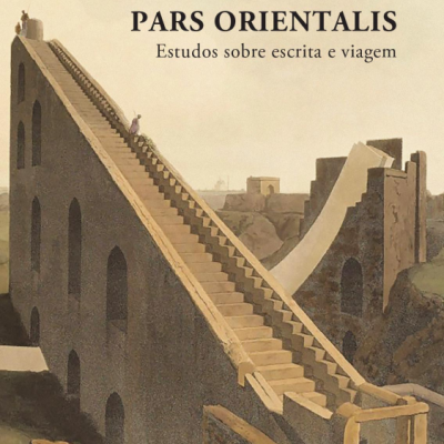 Capa do livro Pars Orientalis de Catarina Nunes de Almeida com ilustração de escada arquitetónica em pedra.