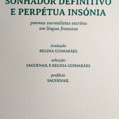 Página de contracapa de livro com título e informações sobre tradução, seleção e prefácio