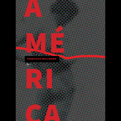 Capa de livro com texto vermelho e fundo pontilhado