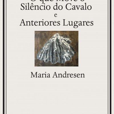Capa de livro creme com texto e ilustração